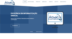 Desktop Screenshot of abacoinformatica.com.br